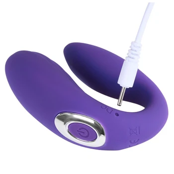 Vaginal Vibrator U Shape 10 Speeds Vibrating Clitoris Stimulator G Spot Massager Female Masturbation Sex Toys Women with Remote 6