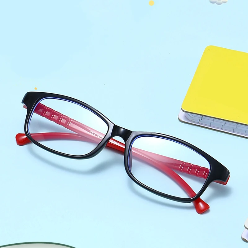 New children's small frame plain glasses lens fashion trend Korean version anti blue light glasses mobile phone