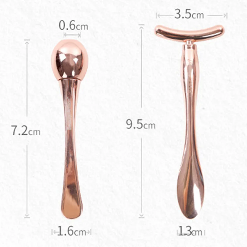 

T-shape Face Lifting Thin Face Magic Stick Small Mini Eye Massage Stick Anti Eye Pouch Dark Circles Massager For Eyes Care Tools