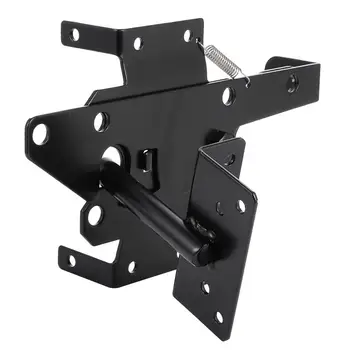 

Self-Locking Gate Latch Heavy Duty Automatic Gate Latch with Fasteners for Door