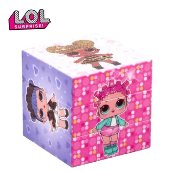 

LOL Surprise Doll Children's Puzzle Cube Third-order Development Intelligence Hands-on Cartoon Fun Beginner Gift Toys