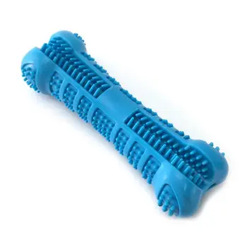 

Pet Dental Oral Care Teeth Cleaning Brush Dog Toothbrush Silicone Molar Stick Y5GB