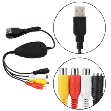 USB2.0 видео аудио HD живое вещание карта сбора данных с программным обеспечением для видео-и веб-конференций