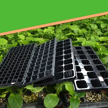 

10Pcs Plastic Nursery Pots Planting Seed Tray Kit Plant Germination Box Garden Grow Box Gardening Supplies