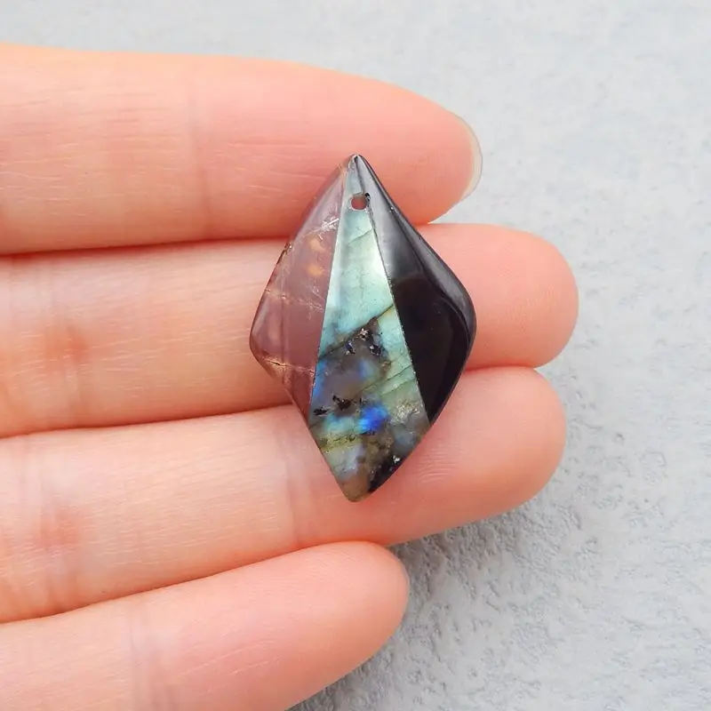 Natural Stone Flashy Labradorite,Obsidian,Multi Color Picasso Jasper