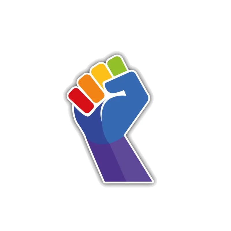 Aliauto креативные автомобильные стикеры Pride Gay Радуга декорации ручной работы ПВХ