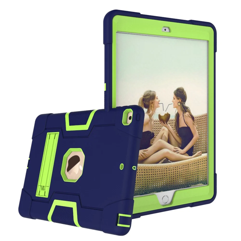 Для Apple iPad 10,2 дюймов A2198 A2200 A2232 чехол для планшета ударопрочный детский безопасный ПК силиконовый гибридный Стенд чехол для всего тела