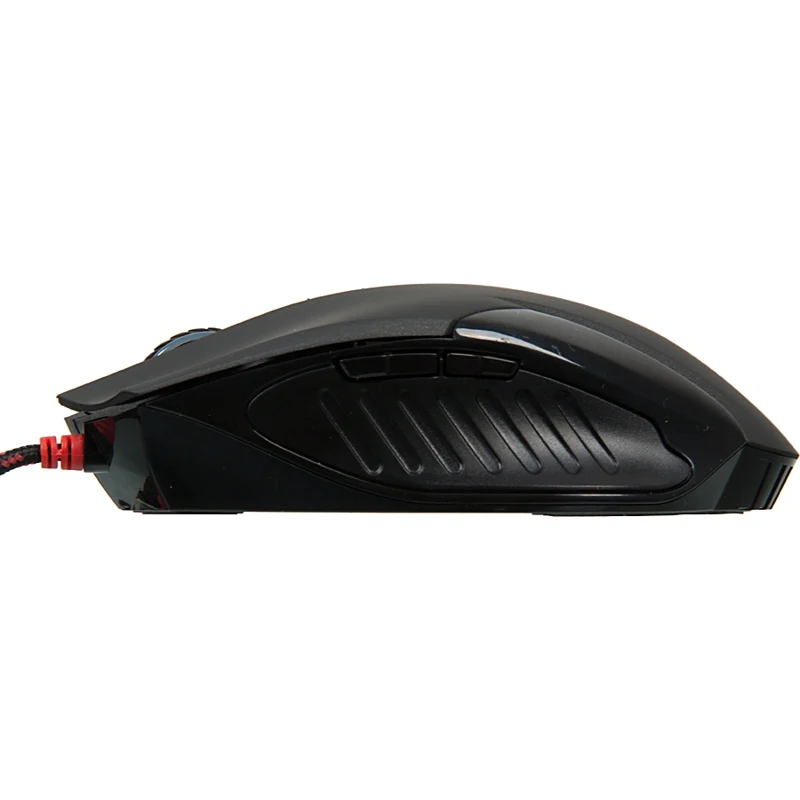 Мышь A4 Bloody V5 черный оптическая(3200dpi) USB игровая(8but