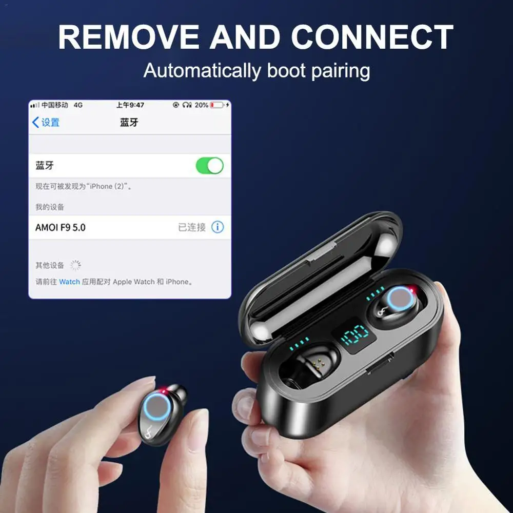 Новинка, TWS, беспроводные наушники, Bluetooth, мини, вкладыши, спортивные наушники для бега, с двойным микрофоном, сенсорное управление, беспроводные наушники