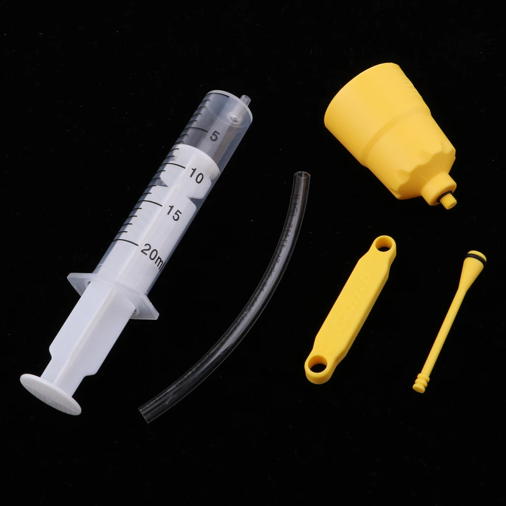 Perfeclan Road Bike Bicycle Disc Brake Mineral Oil Bleeding Filling Tool Kit