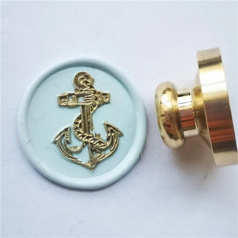 Vintage creative nautical anchor design wax seal seal DIY wax scrapbook wedding invitation sealing stamps retro anchor