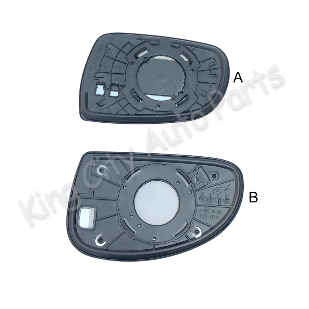 CAPQX для KIA CERATO 2005 2006 2007 2008 2009 2010 2011 2012 боковое прозрачное зеркало заднего вида с белыми линзами