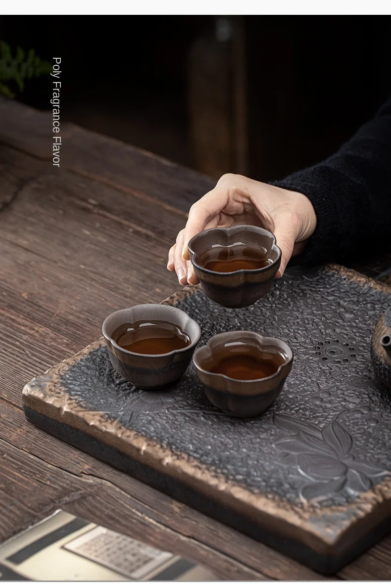スコータイ鉄絵花文茶碗　粉引 Yahoo!オークション -「鉄絵」(陶芸) (工芸品)の落札相場・落札価格