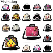 Сумки через плечо для ноутбука для женщин 10 12 планшет 10,1 13,3 13 14 15,4 15,6 17 дюймов ноутбук милый портфель Chromebook сумка-мессенджер