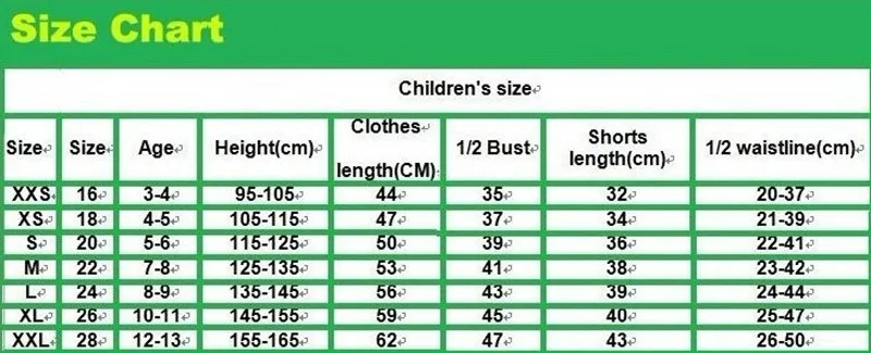 kids size