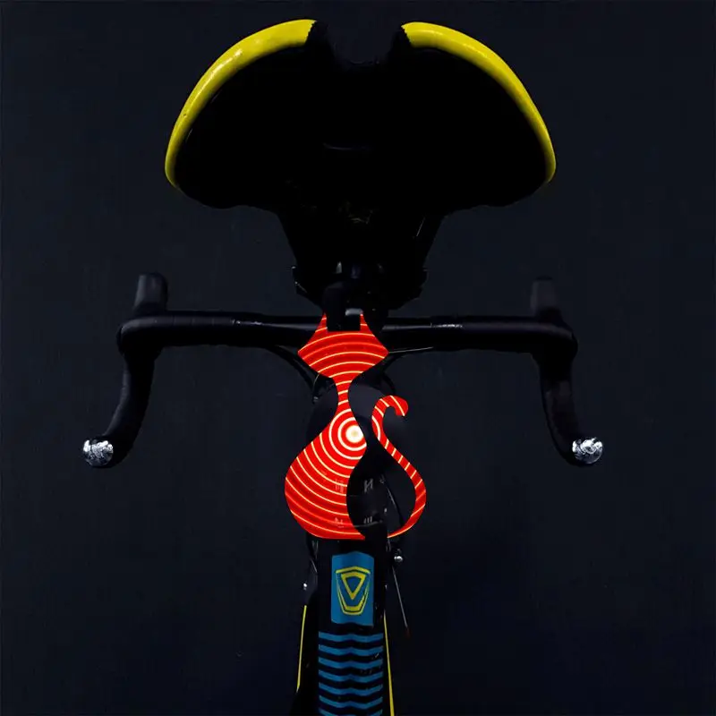 Flash Deal ABUO-Bicycle And Motorcycle Electric Car Remote Control Tail Light Diy Picture Amazing Intelligent Steering Remote Control Tail 2