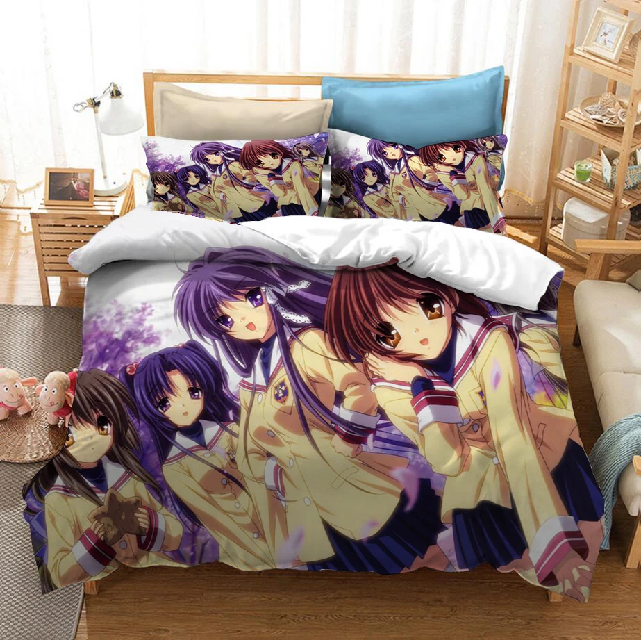 Other Anime Collectibles Anime Clannad だんご大家族 Cushion Otaku Dakimakura Bedding Pillow Case Aw93 Collectibles