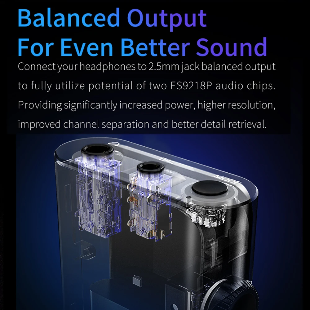 Shanling UP4 CSR8675 Bluetooth 5.0 USB DAC ES9218P