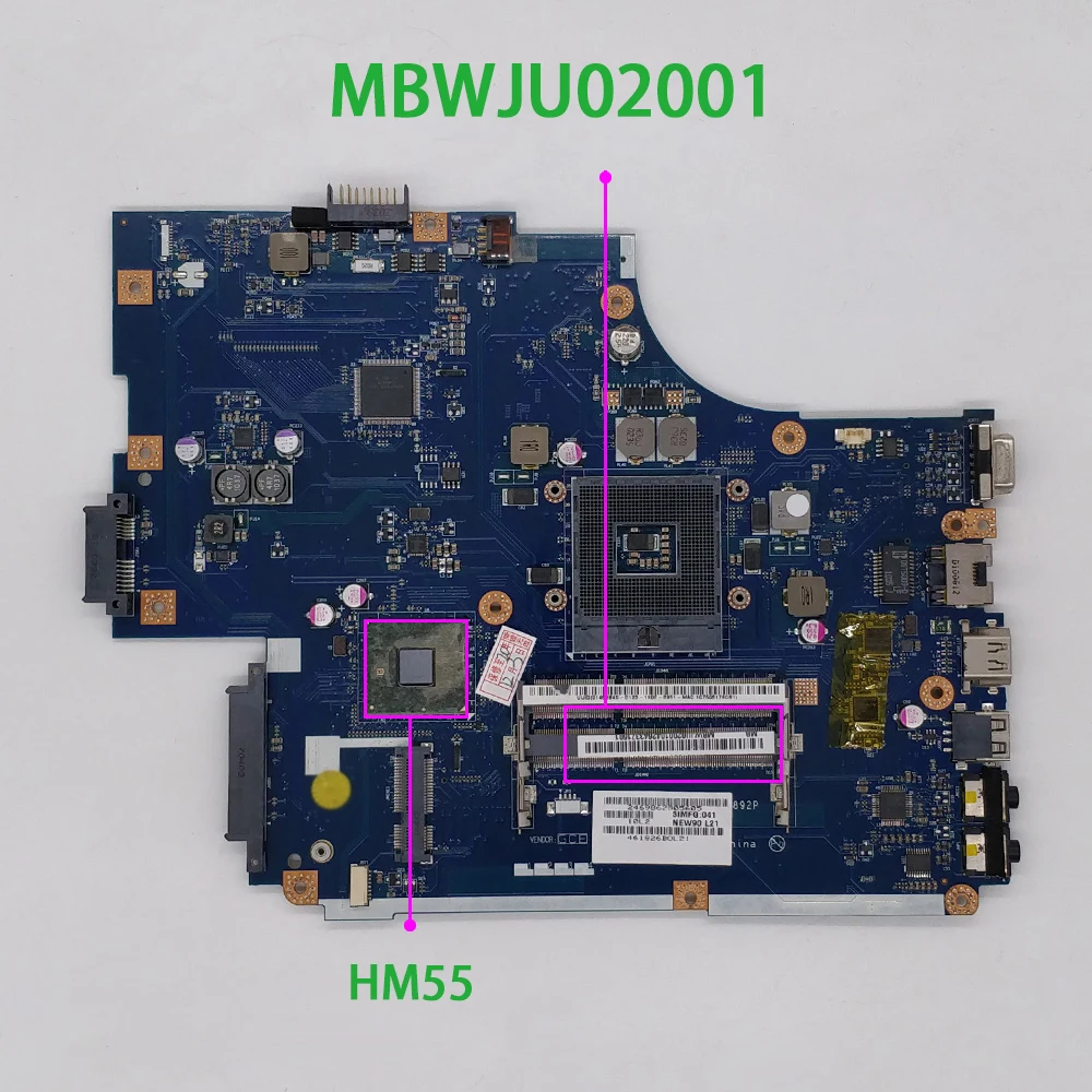 Для Acer Aspire 5742 5742G NV59C MBWJU02001 MB.WJU02.001 Новинка 70 LA 5892P материнская плата для ноутбука