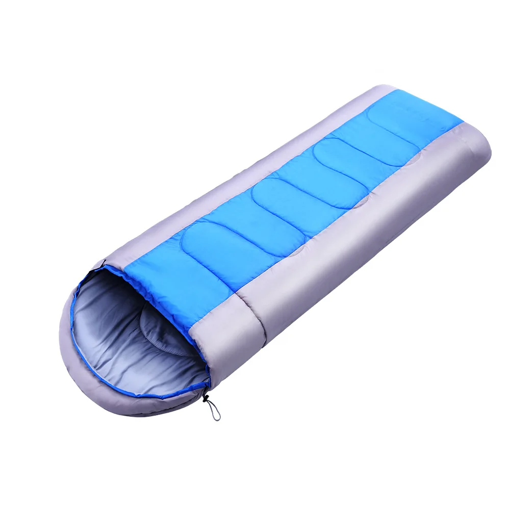Thick sleeping bag outdoor camping portable cotton waterproof warm travel hiking sleeping bag adult
