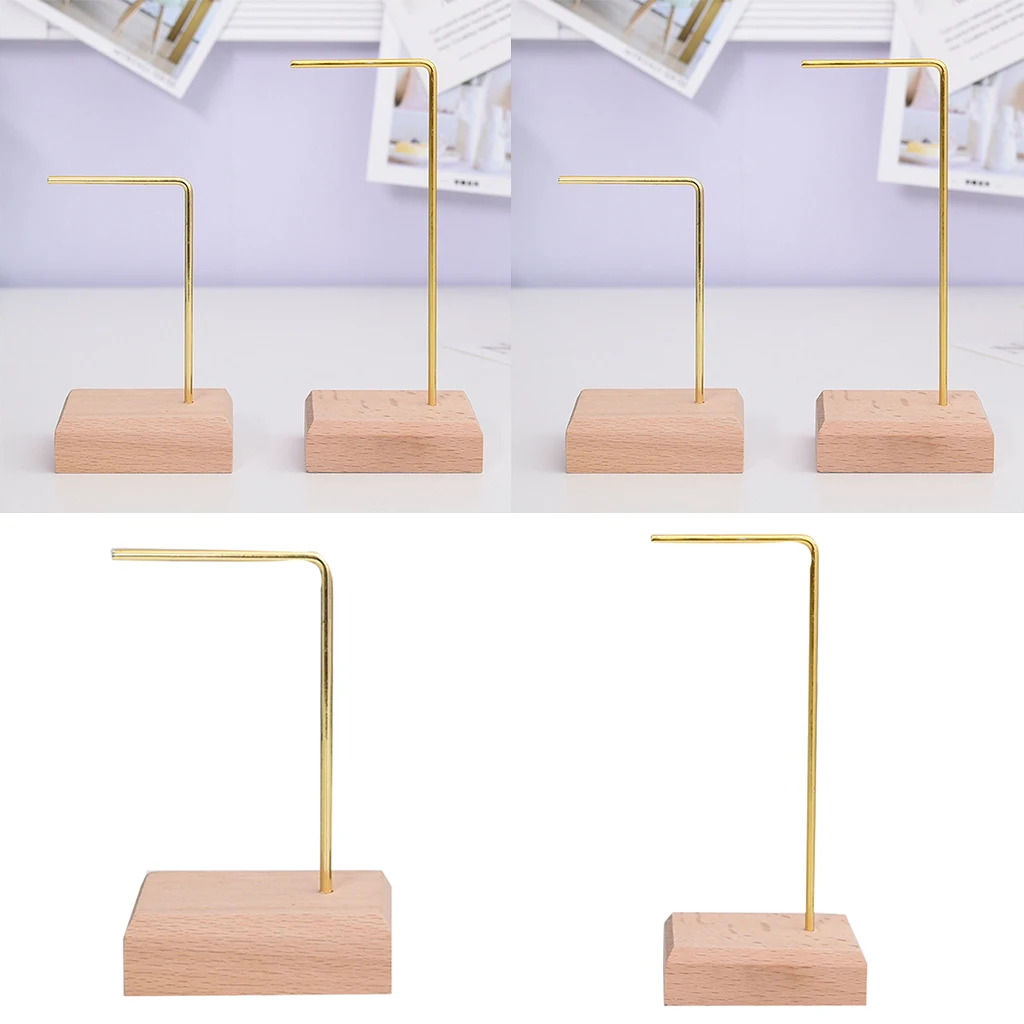 Jewelry Stand Pendant Earrings Organizer Storage Tray Showcase Display Jewelry Holder with Detachable Stand