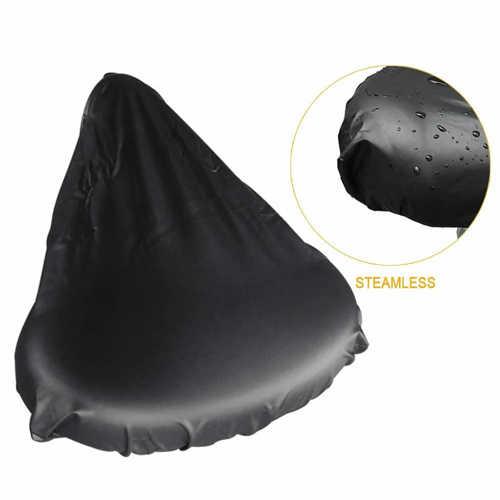 

New Waterproof Bike Seat Protective Case Front Tube Cover Saddle Pannier Rear Rain Cover Rainproof Bicycle Seat Cover #19