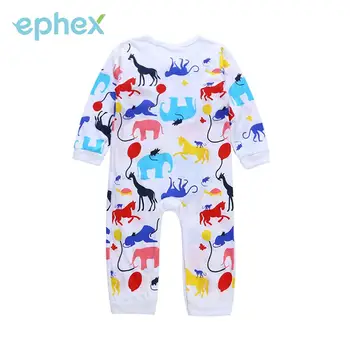 

Ephex Lovely Cotton Casual Baby Boy Outfit Cute O Neck Parents Love Baby Infant Romper Comfortable Long Sleeve Street Hang out