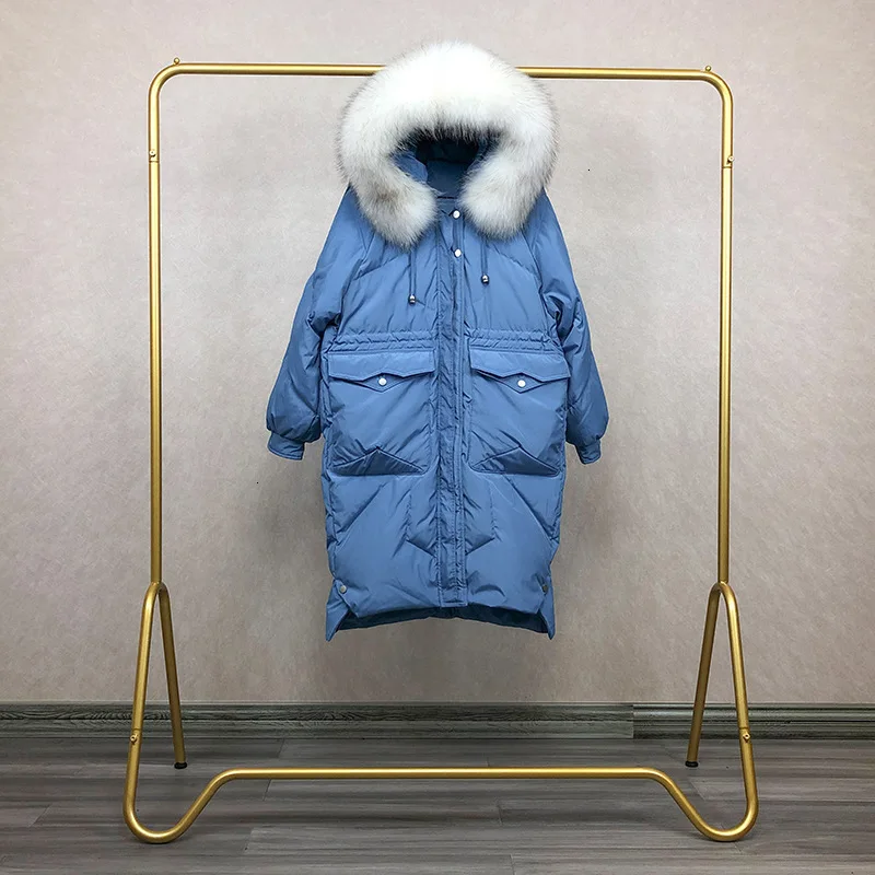 

Loose Korean Fashion Winter Down Coat Women Puffer Long Female Warm Autumn Feather Jacket For Girls Parka Coats Duck Outerwear