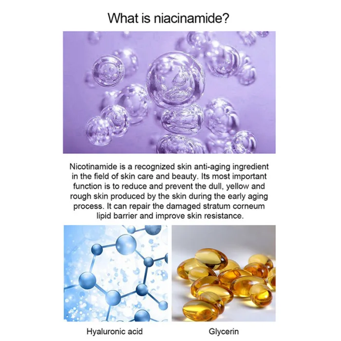 Абсолютно Niacinamide эссенция Осветляющий, увлажняющий отбеливающий эссенция для кожи LVS88