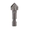 6 Flute Countersink Drill Bit 90 Degree Point Angle Chamfer Cutting Woodworking Tool ► Photo 3/6