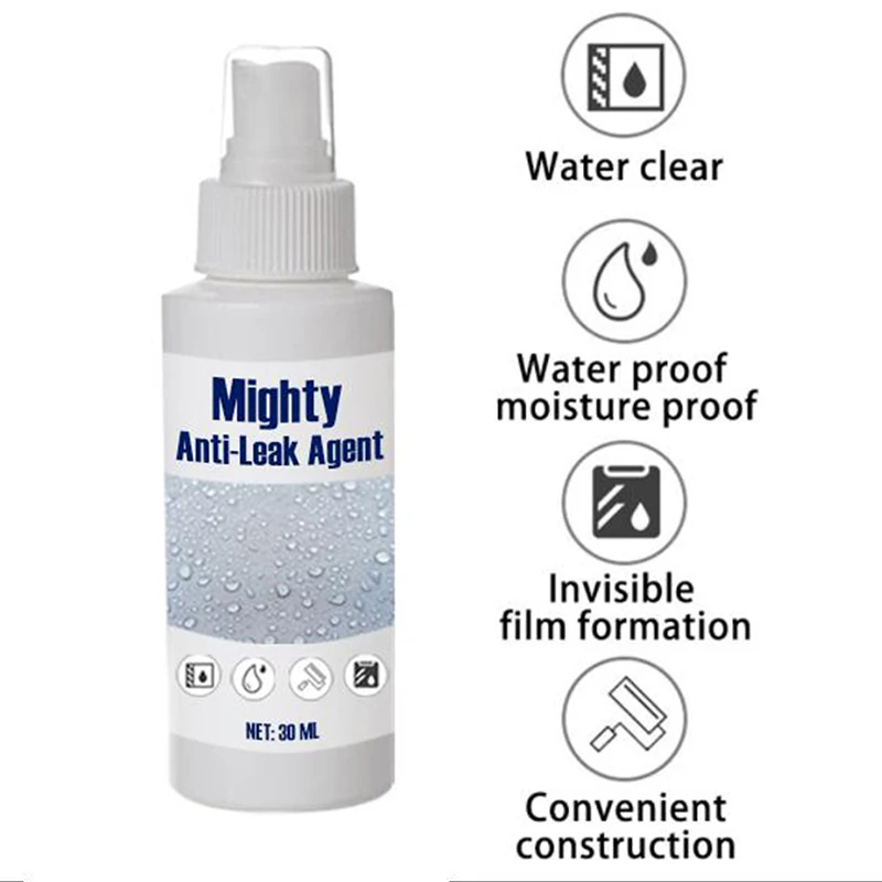 

1pc 30ml Roof Leak-proof Artifact Waterproof Glue Spray Home Penetrating Seepage Wall Spray Waterproof Leak-trapping Sealant