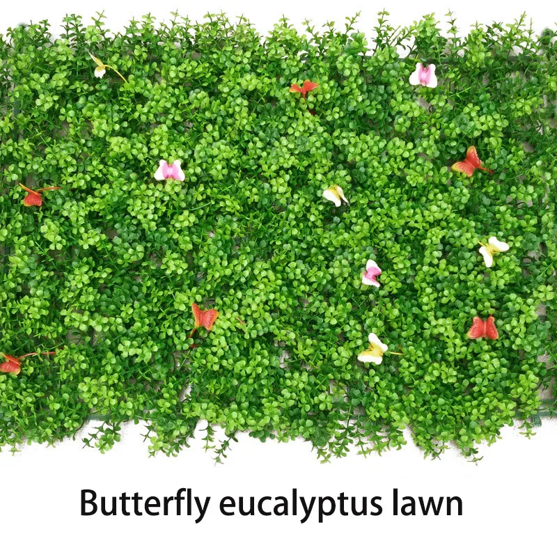 60x40 см пластиковые листья искусственные растения стены зеленая трава поддельные листья стены Ложные газон большой ряд цветов для свадьбы Сад домашний декор