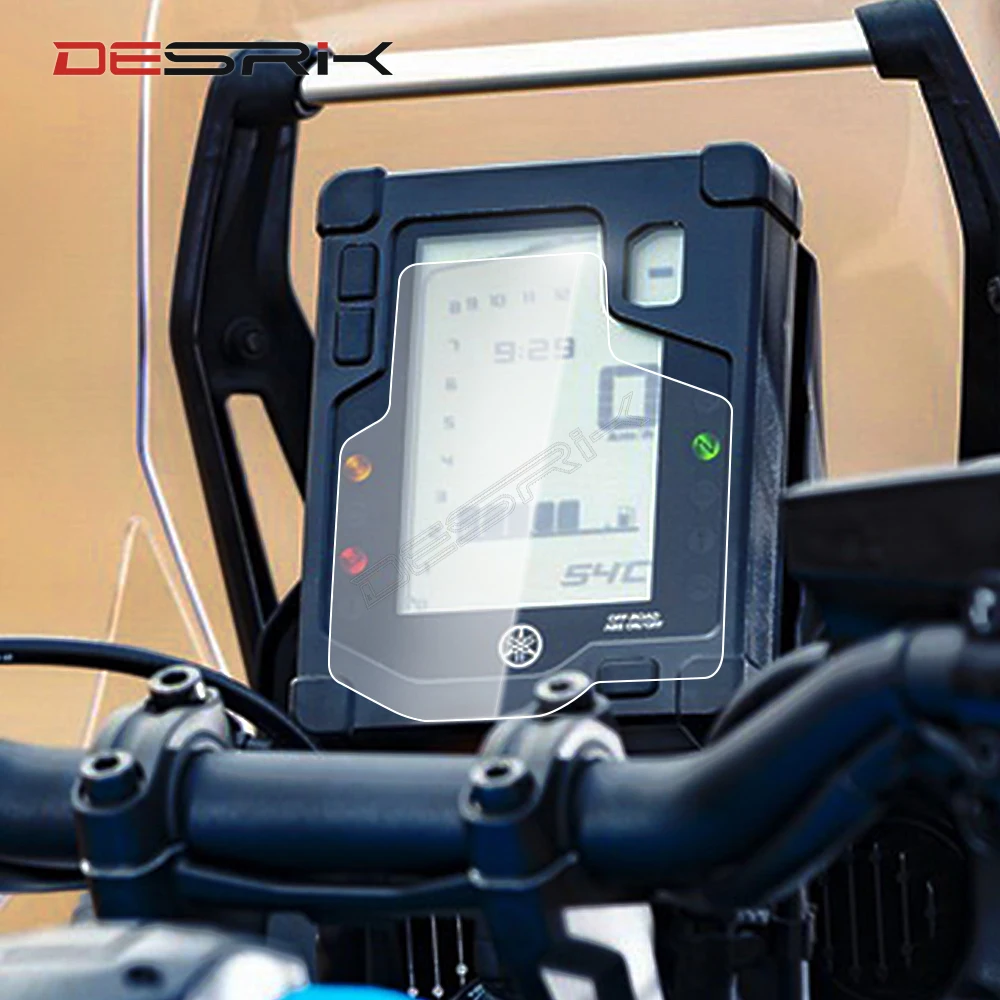 Desrik Moto Cluster Scratch Protection Film Cluster Screen Protector Instrument Film Per Yamaha Tenere 700 Tenere700 2020