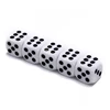 5Pcs/Lot 6 Sided Drinking Dice 16MM White Dices Acrylic Round Corner Data Party Game Cubes RPG Dice Digital Dices ► Photo 2/6