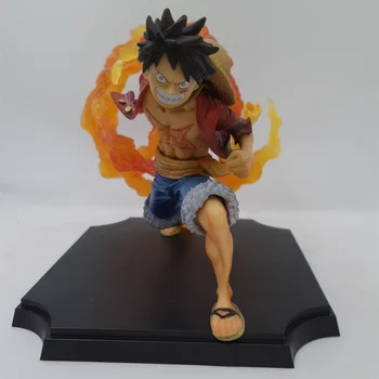 

Anime One Piece Monkey D Luffy Fighting Ver PVC Action Figure Collectible Model doll toy 15cm