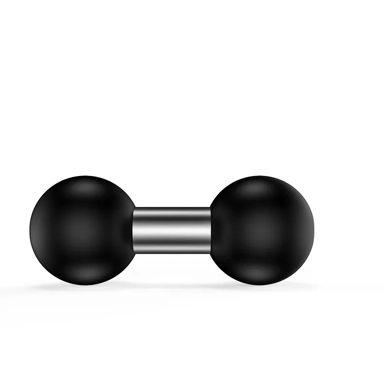 Adaptador de bola de extensión compuesta, brazos de montaje de enchufe de doble bola estándar industrial para RAM, 25mm / 1 pulgadas a 25mm / 1 pulgada