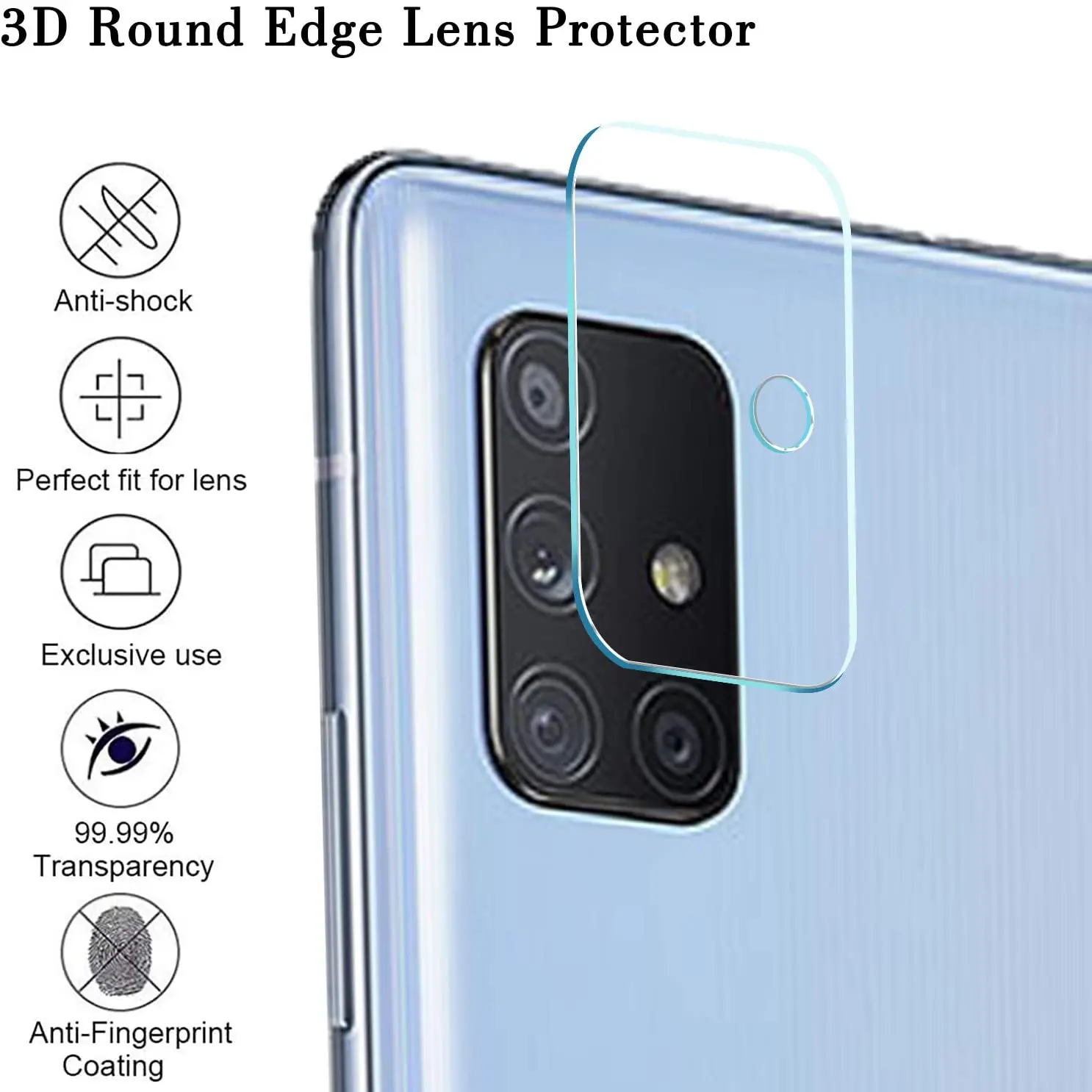 Camera Lens Protective Glass for OUKITEL C18 PRO Soft Tempered Len Screen Protector For WP8 | Мобильные телефоны и