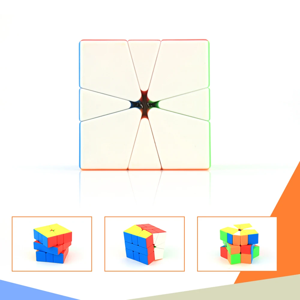 Moyu Meilong SQ-1 куб без наклеек магический куб Moyu MFJS SQ1 Cubo Magico Square-1 головоломка соревнования Кубики Игрушки для детей