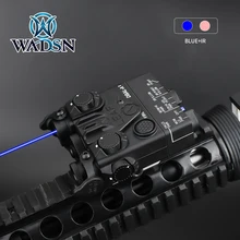 Wadsn airsoft mini DBAL-A2 azul ir visando a caça a laser DBAL-A2 arma luz peq visão a laser com qd montagem caber 20mm picatinny