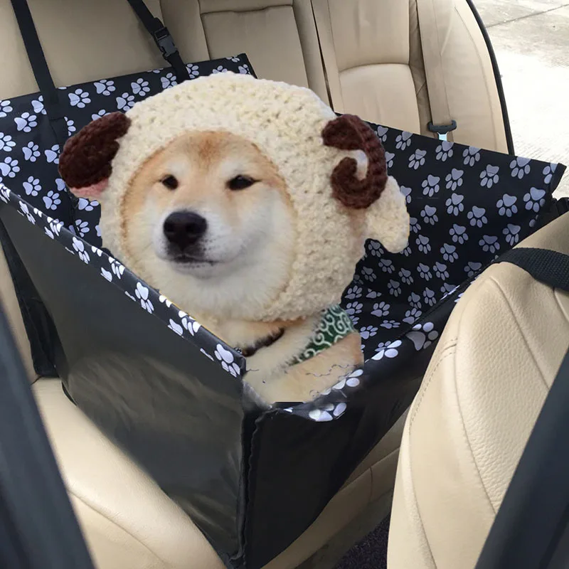 Переносная сумка для собак кошка/Искусственная собака в гамаке автомобиле