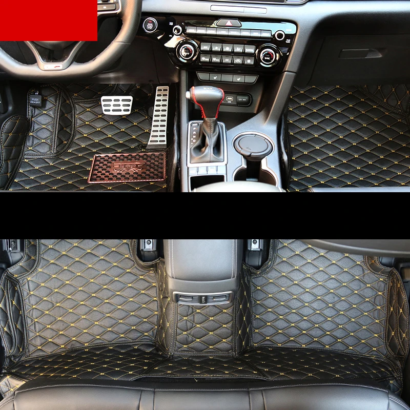 Lsrtw2017 аксессуары для стайлинга автомобилей коврики для kia rio 3 cerato niro Kona sportage 4 soul sorento K5 2002- 4