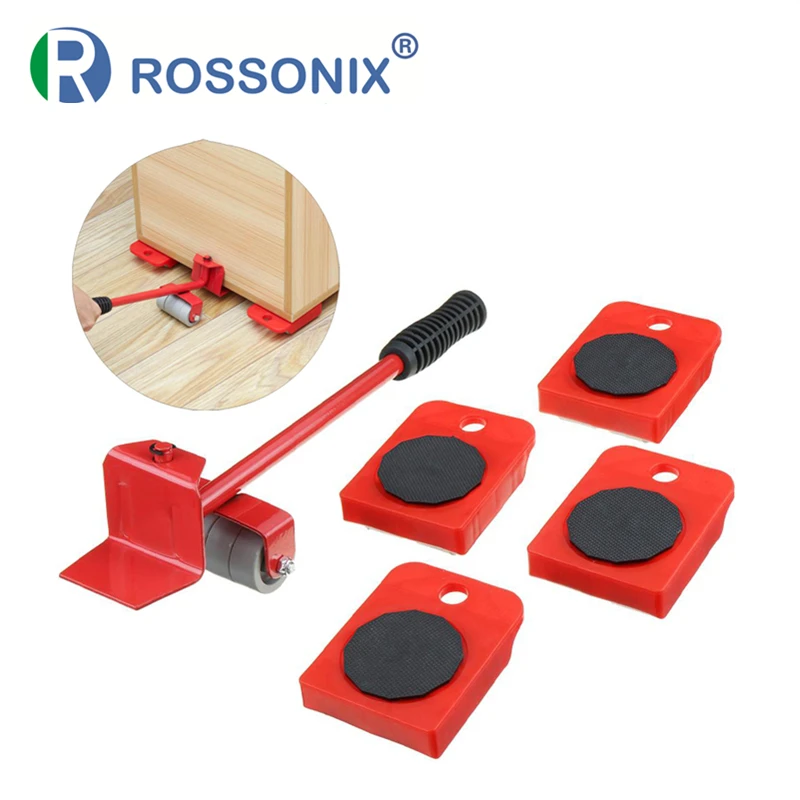 Moving Tools Professional Furniture Transport Lifter Tool Set Heavy Stuffs Hand Wheel Bar Mover Device | Инструменты