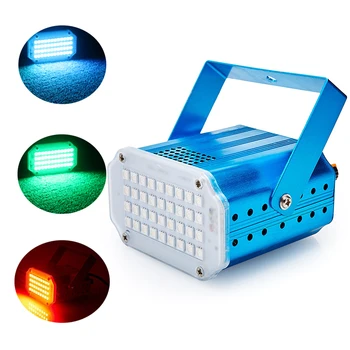 

36 LED Strobe Flashing Stage Lights Portable Sound Activated Disco Lights for Festival Wedding Parties Lights