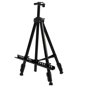

Foldable easel iron art supplies Telescopic tripod easel office stationery display rack pop advertising board display rack