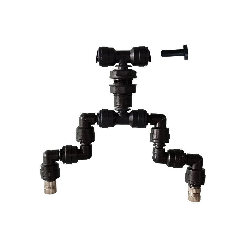New Adjustable Reptiles Fogger Mist Sprinkler For Rainforest Tank Aquarium Aquatic Pet With Slip Lock Nozzles 6