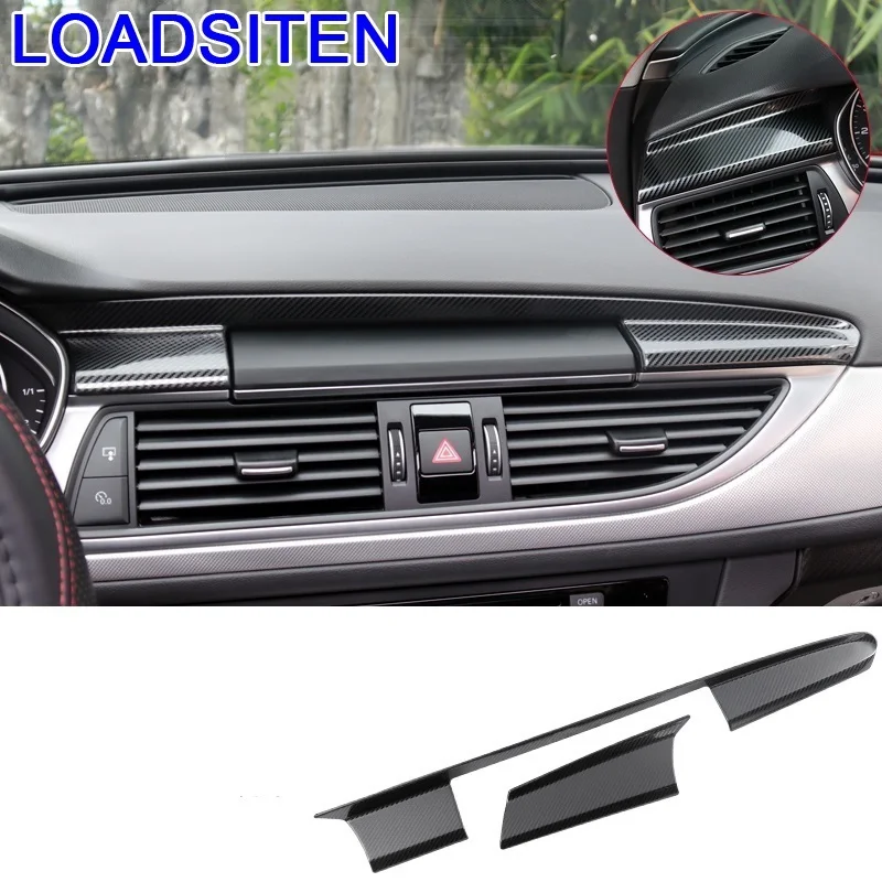 

Chromium Auto Control System Gear Outlet Air Conditioner Dashboard Interior Covers Accessory 12 13 14 15 16 17 18 FOR Audi A6L