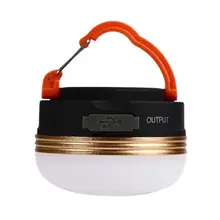 Outdoor Camping Tent LED Light USB Rechargeable Magnet Adsorption Hanging Light