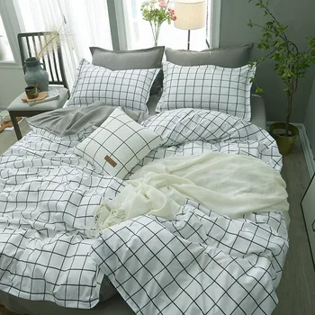 

Sheets Single-Style Dormitory Three-Piece Set Single Bed Denim Quilt Bedding