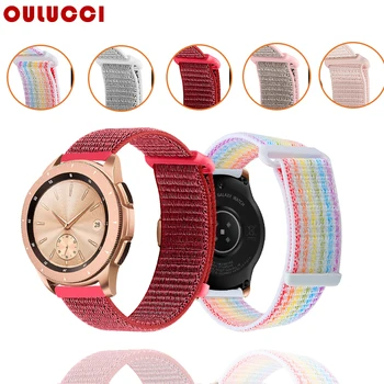 

OULUCCI Nylon Strap For Samsung Gear S2 Band Frontier Strap Watchband for samsung galaxy 42mm band