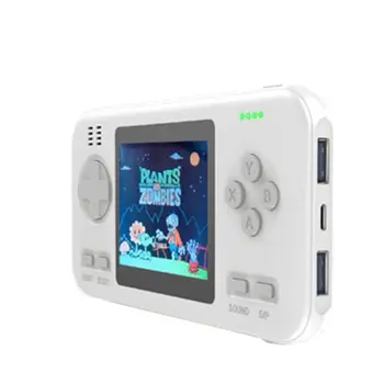

416 Games 2.8\" LCD Retro Handheld Game Console Player 8000mAh Battery Power Bank G6DD